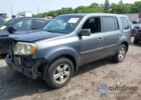 2011 Honda Pilot Ex-L from USA, damaged, VIN 5FNYF4H56BB044677